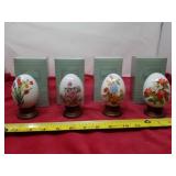 Avon Eggs Spring, Summer, Autumn, Winter ceramic