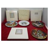 Avon decorative Christmas plates