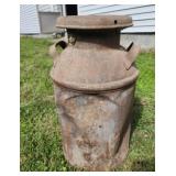Old milk can