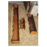 Wooden Window  Shelves