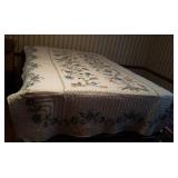 Hand Stitched Quilt 96x 66inches