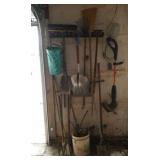 Garden tools, electric works weed water,  post