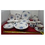 Complete Set of Four MAYHILL Federalist Ironstone