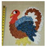 Vintage Halloween Melted Plastic Popcorn Decor