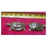 Vintage Anatomically Correct Ceramic Turtles some