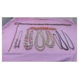Costume Necklaces including Pearls