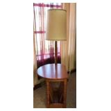 Double Deop Leaf Lighted Table