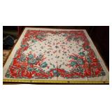 Tablecloth Linens 1st on slight stain on left