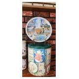 Tins & Mickey Mouse Tin Plate