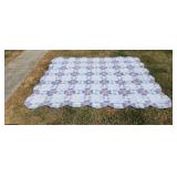 91 x 80 Double Wedding Ring Quilt