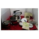 Sunbeam Mixer, Oster Food Crafter