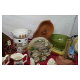 Knicknacks ,candlewarmers, salt and pepper
