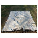 67 x 70 Quilt  handmade worn