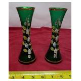 Kriss handpainted vases Japan