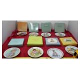 8 Avon fine collection of plates