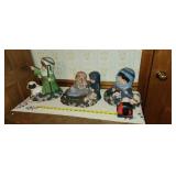 1982 Scioto Ceramic Mold Nativity~Christmas Holy