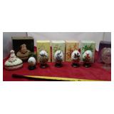 Avon Porcelain/Glass Eggs Bunny trinket box