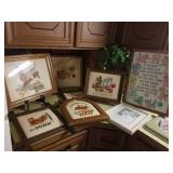 Cross stitch Wall Art