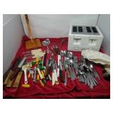 Flatware, Pioneer parring knives , banana stand,