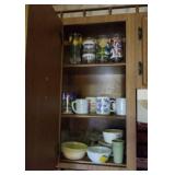 Glasses , Tupperware,  coffee cups , aluminum