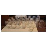 Canning Jars Including Atlas, Ball, Prey, Kerr