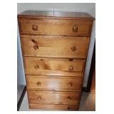 24.5 x 14 x 40 5 drawer Chest of Drawers