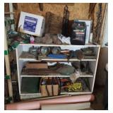 Contents of shelf and shelf