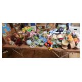 Floral Decor Ceramic Chickens