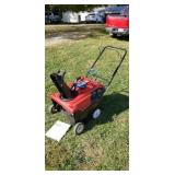 Toro power clear 621 E. 21" snow plower with elc