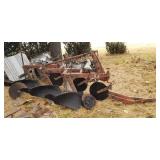 A-C 3 Bottom Plow  with extra shears