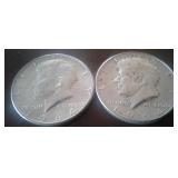 1964-D JEFFERSON HALF DOLLARS