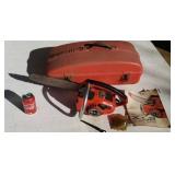 Homelite XL 2 automatic chainsaw with case and