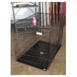 Large wire dog cage