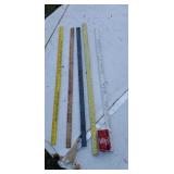 Old advertising yardsticks