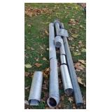 Vent pipe and roof flange