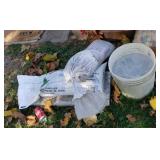 2 bags of sand for automobile weight concrete