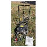 Brute 2200 psi pressure washer (motor runs does