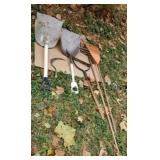 Garden tools scoop shovels garden rake