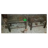 Pair of heavy duty steel ramps