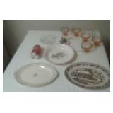 PINK DEPRESSION:SERVING PLATES