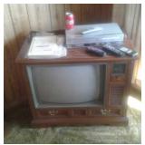 PHILIPS DVD-VHS PLAYER:ZENITH TELEVISION