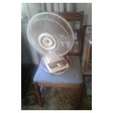 TABLE FAN&CHAIR