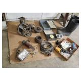 Grinding wheel outside light timer hardware