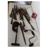 Rigid pipe cutter Iron workers wrench  files