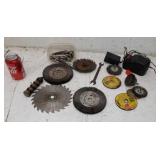 Grinding wheels throw bits wire wheels