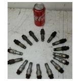 Old aircraft spark plugs