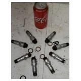 Old aircraft spark plugs