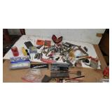 Tools hole punches laser level much more