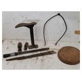 Old shoe last 4 corn  knives