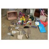 Concrete tools flower pots & more.